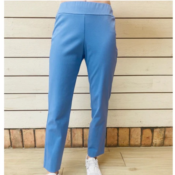krazy larry Pants & Jumpsuits Krazy Larry Pullon Pique Ankle Pants
